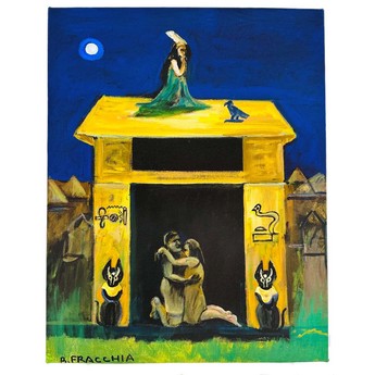 “Aida” by Barbara Fracchia (Unframed Giclée Print on Canvas)