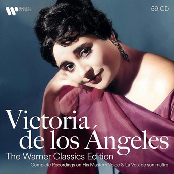 Victoria de los Ángeles: Complete Recordings on His Master’s Voice (59-CD BOX SET)