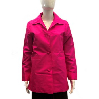 Hot Pink 4-Button Jacket