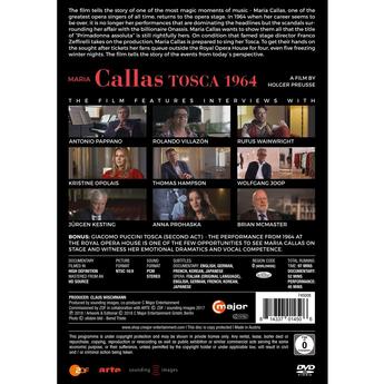 Maria Callas: Magic Moments of Music: Tosca 1964 (DVD) | DVDS & BLU-RAYS |  Met Opera Shop